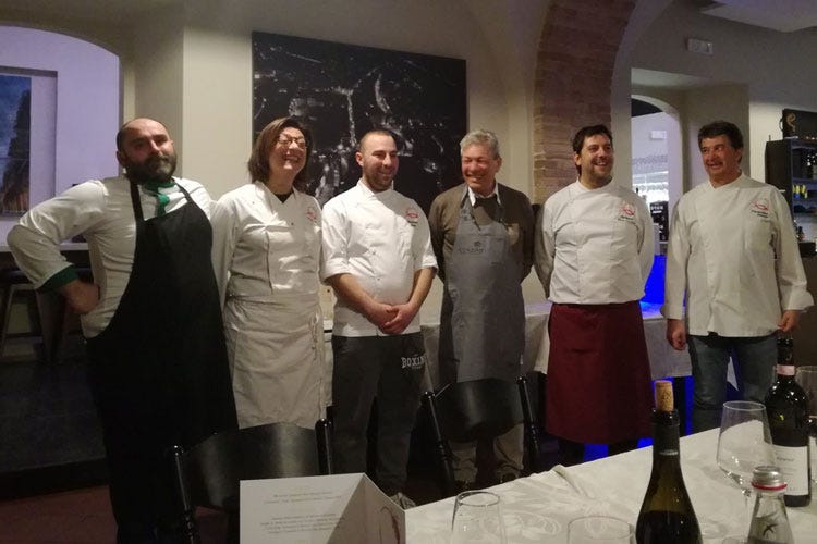 Gli chef di Qualità Abruzzo (Colline Teramane Docg L’Anteprima è già un successo)