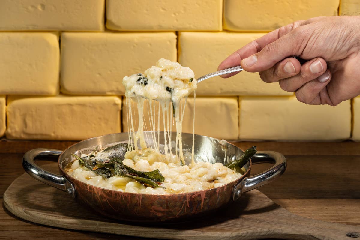 I pizzoccheri bianchi di Crotto Quartino Crotto Quartino porta a Milano i sapori della Valchiavenna