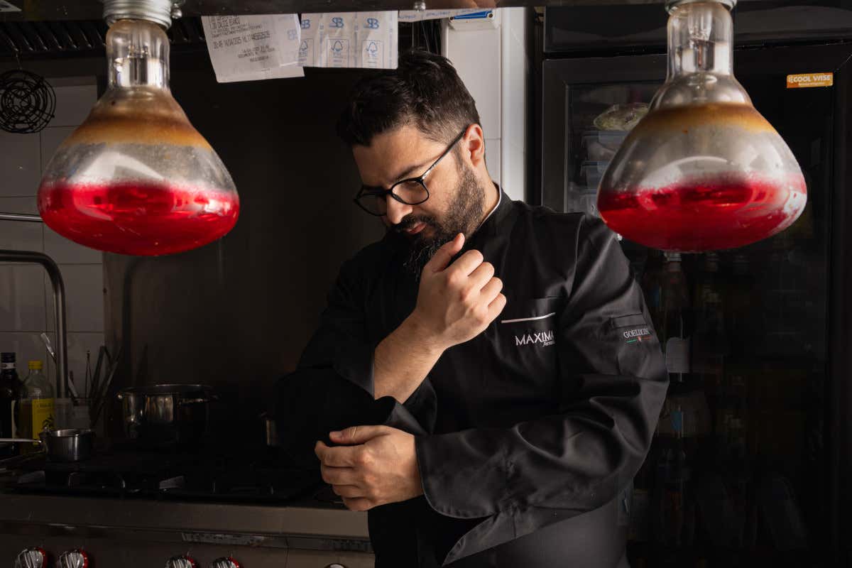 A Rho la cucina della ricerca: risotti al polline, fermentazioni e 330 etichette in cantina