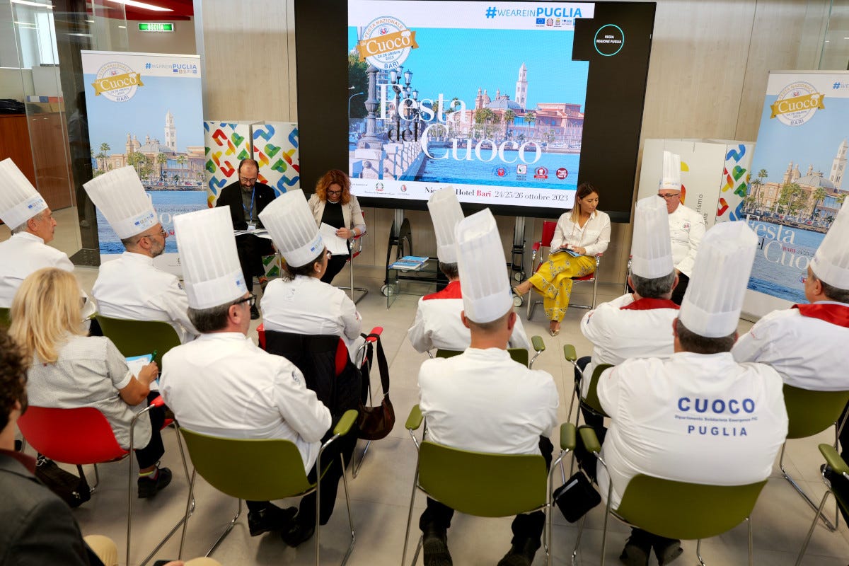 Bari protagonista con la “Festa nazionale del cuoco 2023” con oltre 600 chef