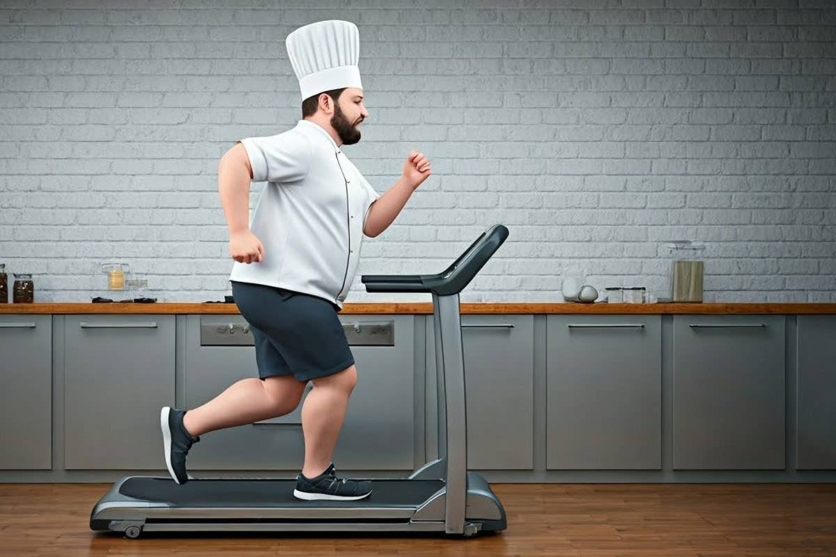 Chef in forma… o quasi: sopravvivere ai ritmi folli della cucina con disciplina e qualche trucco 