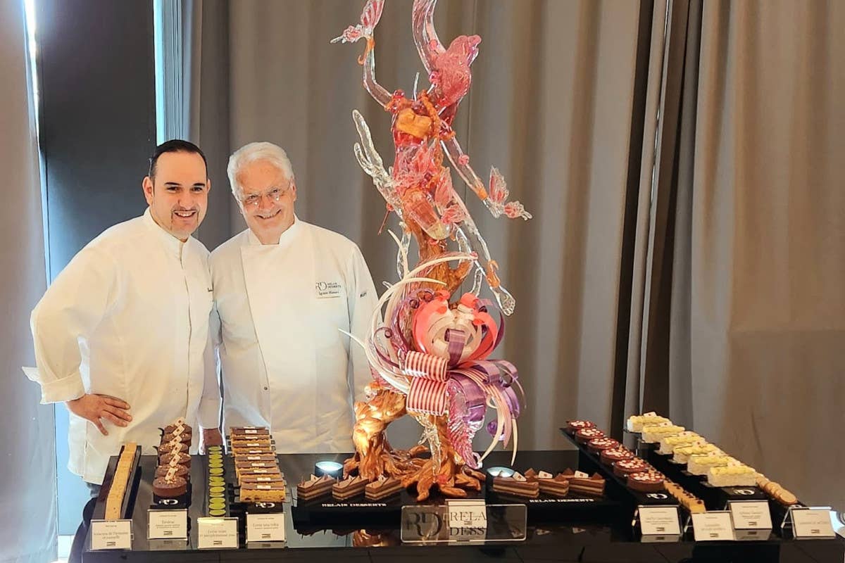 Davide Malizia maestro pasticcere entra in Relais Desserts con la sua Aromacademy