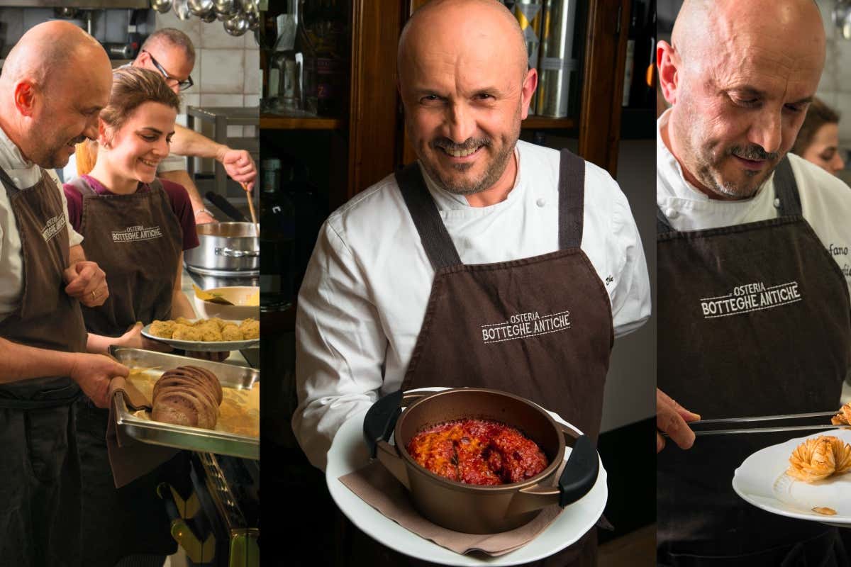 Stefano D'Onghia, lo chef che lascia il gourmet per la trattoria: «Scelgo la libertà» Stefano D'Onghia, lo chef che lascia il gourmet per la trattoria: «Scelgo la libertà»