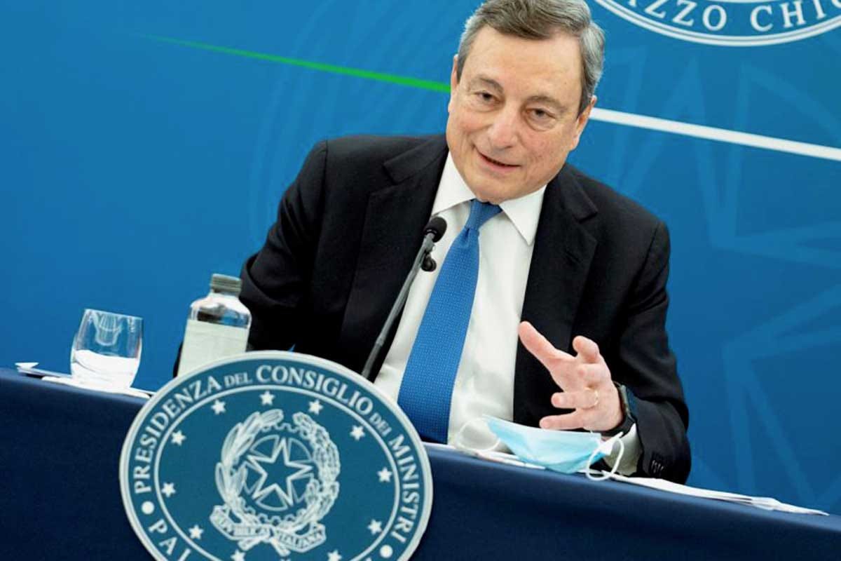 Draghi: “Il Governo non prorogherà lo stato di emergenza oltre il 31 marzo”