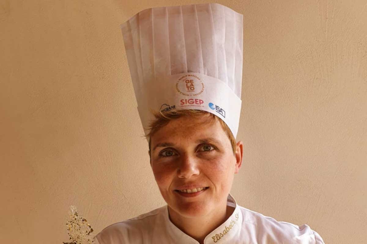 Elisabeth Stolz dell’Osteria Hubenbauer di Varna (Bz)  A Bologna si decide il gusto di gelato migliore al mondo, 33 quelli in gara