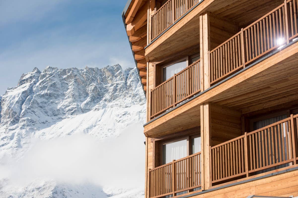 L'Hotel Principe delle Nevi di Cervinia progettato dallo Studio Bettiol Architecture