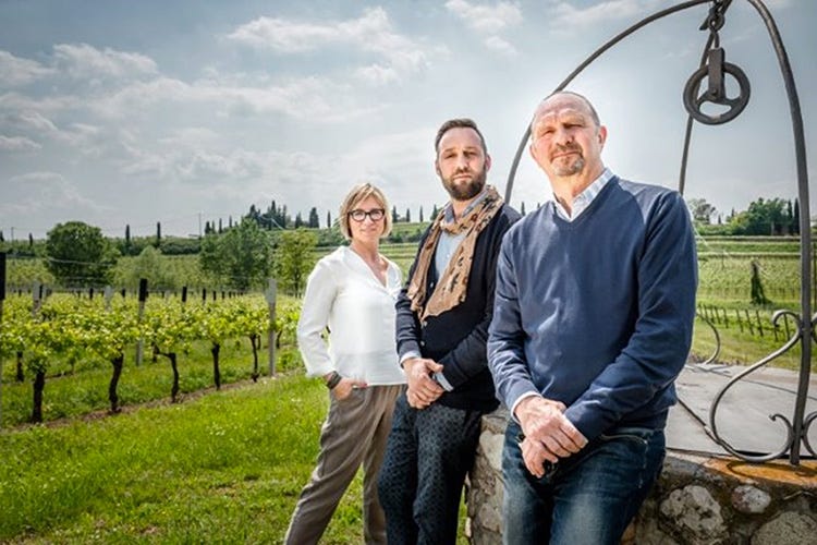 Progetto linea Tinazzi Generation I vini sono firmati dalla famiglia