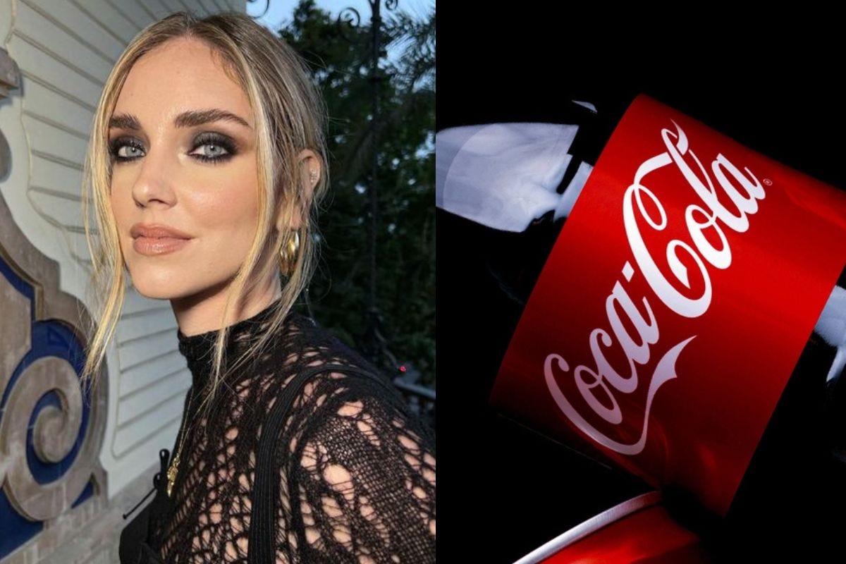 Anche Coca Cola “molla” Chiara Ferragni. Sospeso lo spot con l'influencer