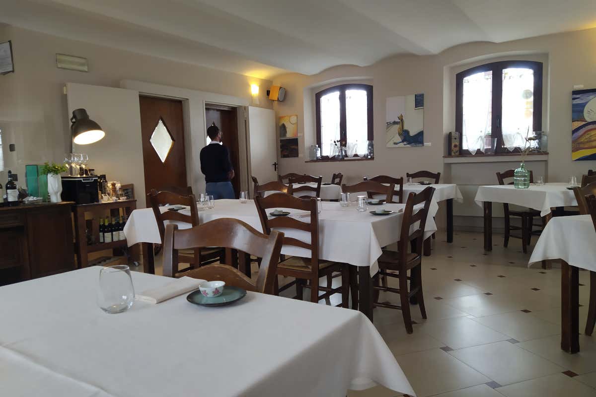 L'interno del Finil del Pret Semplicit&agrave;, territorialit&agrave; e gusto: ecco i capisaldi di Finil del Pret