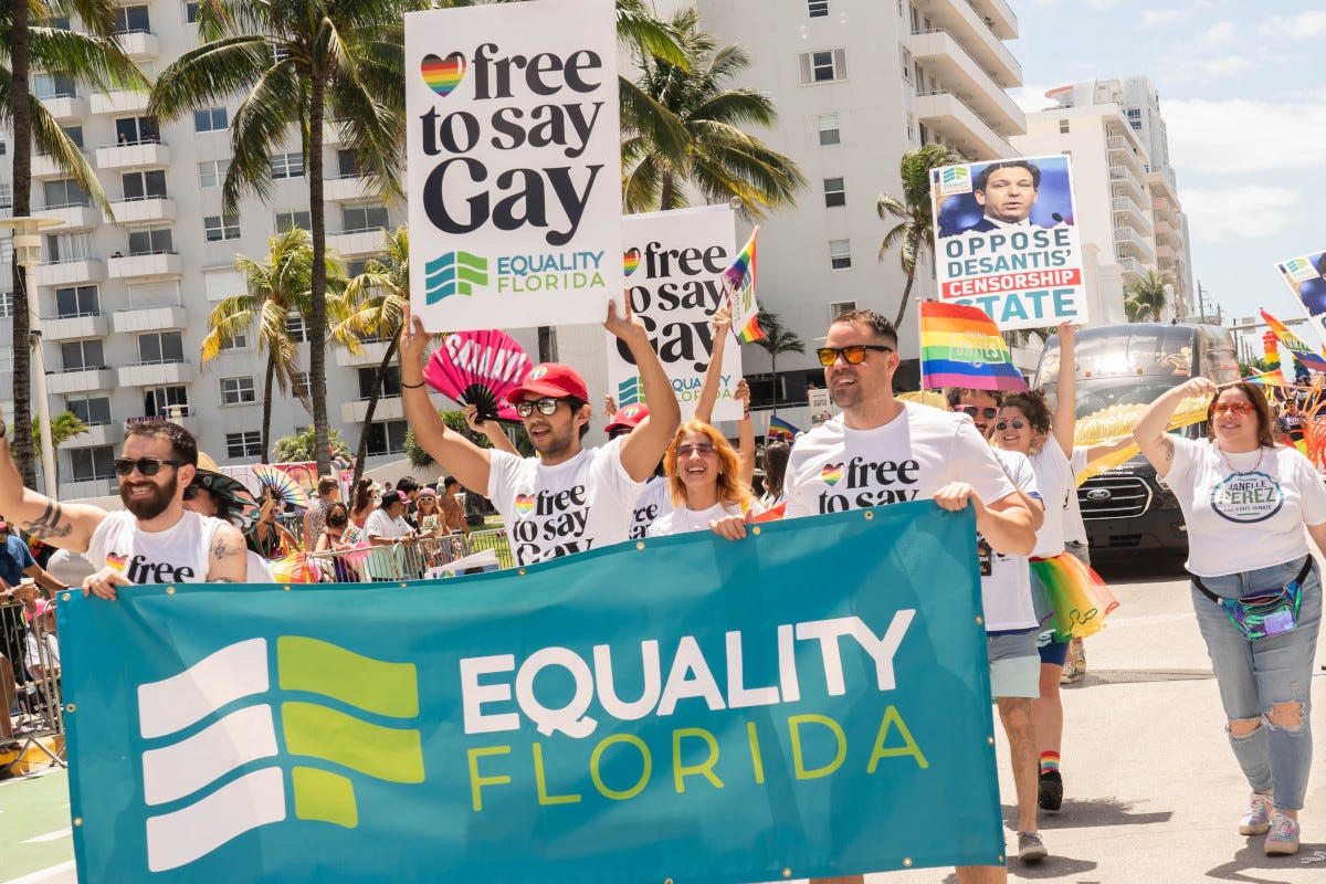 Florida, Human Rights Campain contro le leggi di Ron DeSantis 