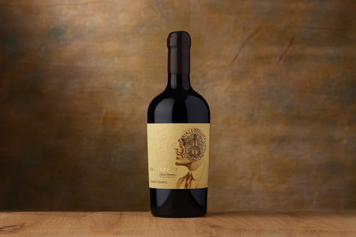 Nel calice Fratefoco, il vino che racconta Gabriele d'Annunzio