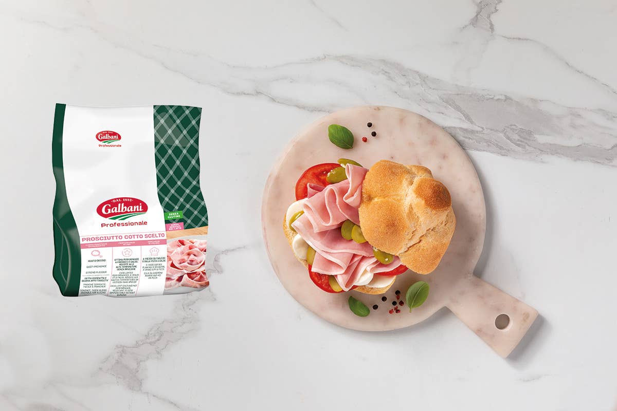 Prosciutto Cotto Scelto Galbani Professionale: qualità e gusto per ogni menu