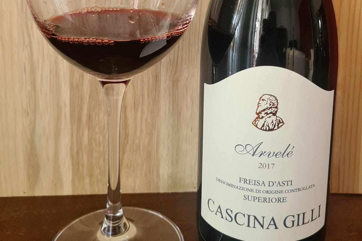 £$Ripartiamo dal vino:$£ Arvelè 2017 Freisa D'Asti Doc Superiore di Cascina Gilli