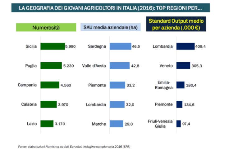 (Giovani agricoltori, pochi ma capaci Fatturati doppi rispetto alla media)