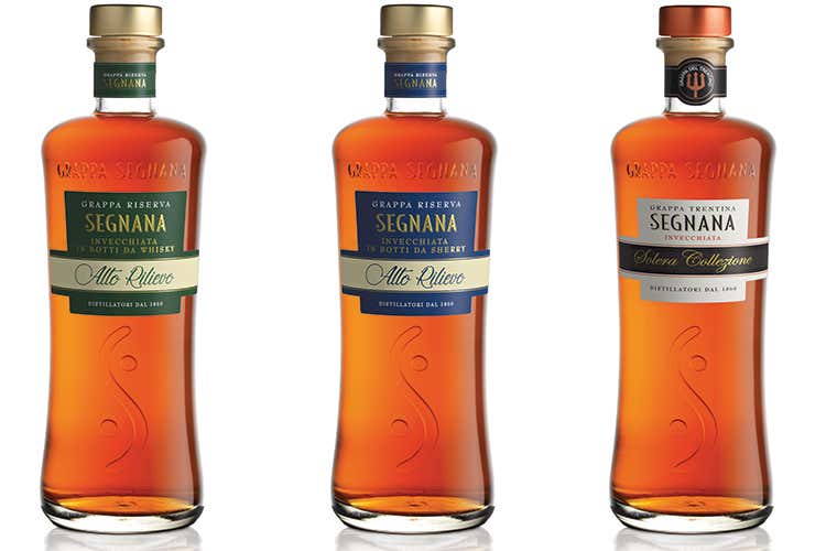 (Grappe Segnana, degustazioni al top con Alto Rilievo e Solera Collezione) (Grappe Segnana, degustazioni al top con Alto Rilievo e Solera Collezione)