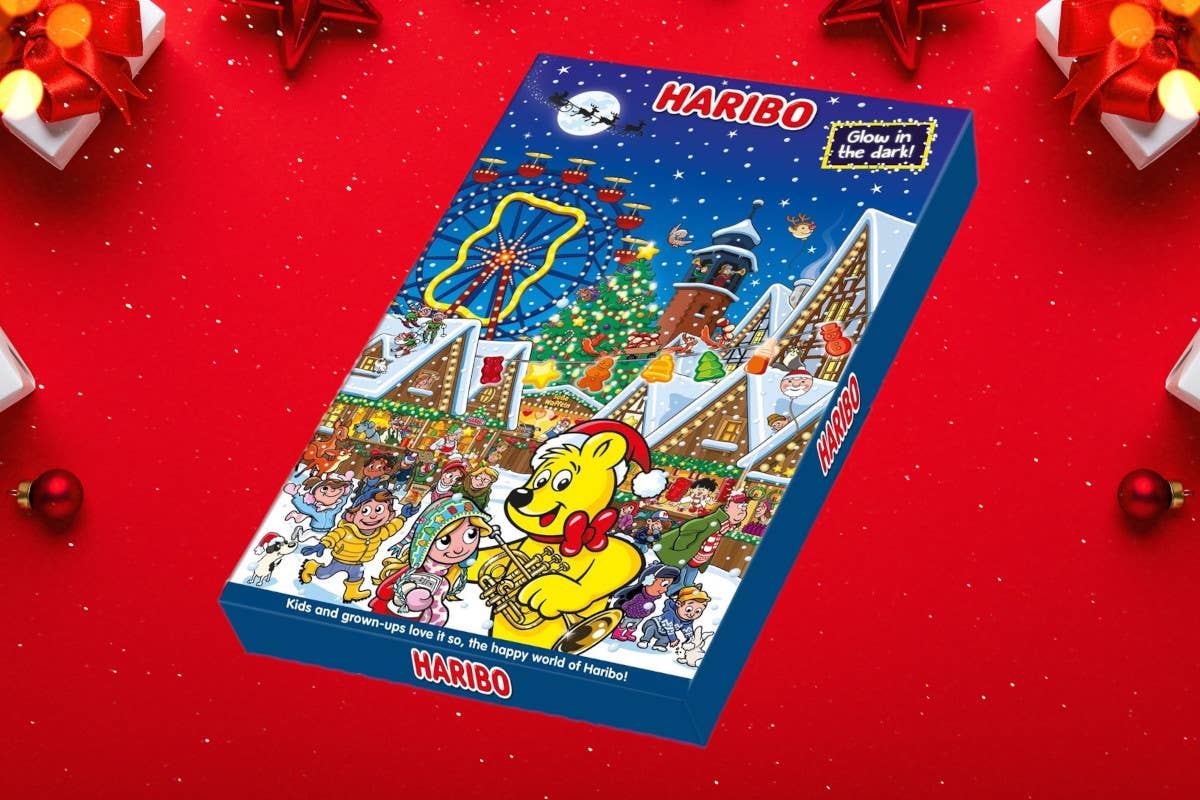 L'attesa del Natale si fa dolce con il calendario dell'Avvento di Haribo