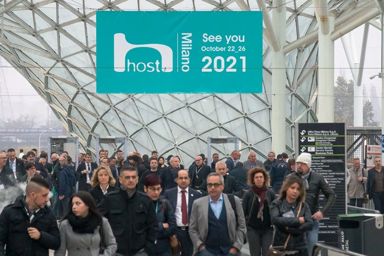 Appuntamento con Host a ottobre 2021 (In 200mila a Host Milano Dall’estero 4 visitatori su 10)