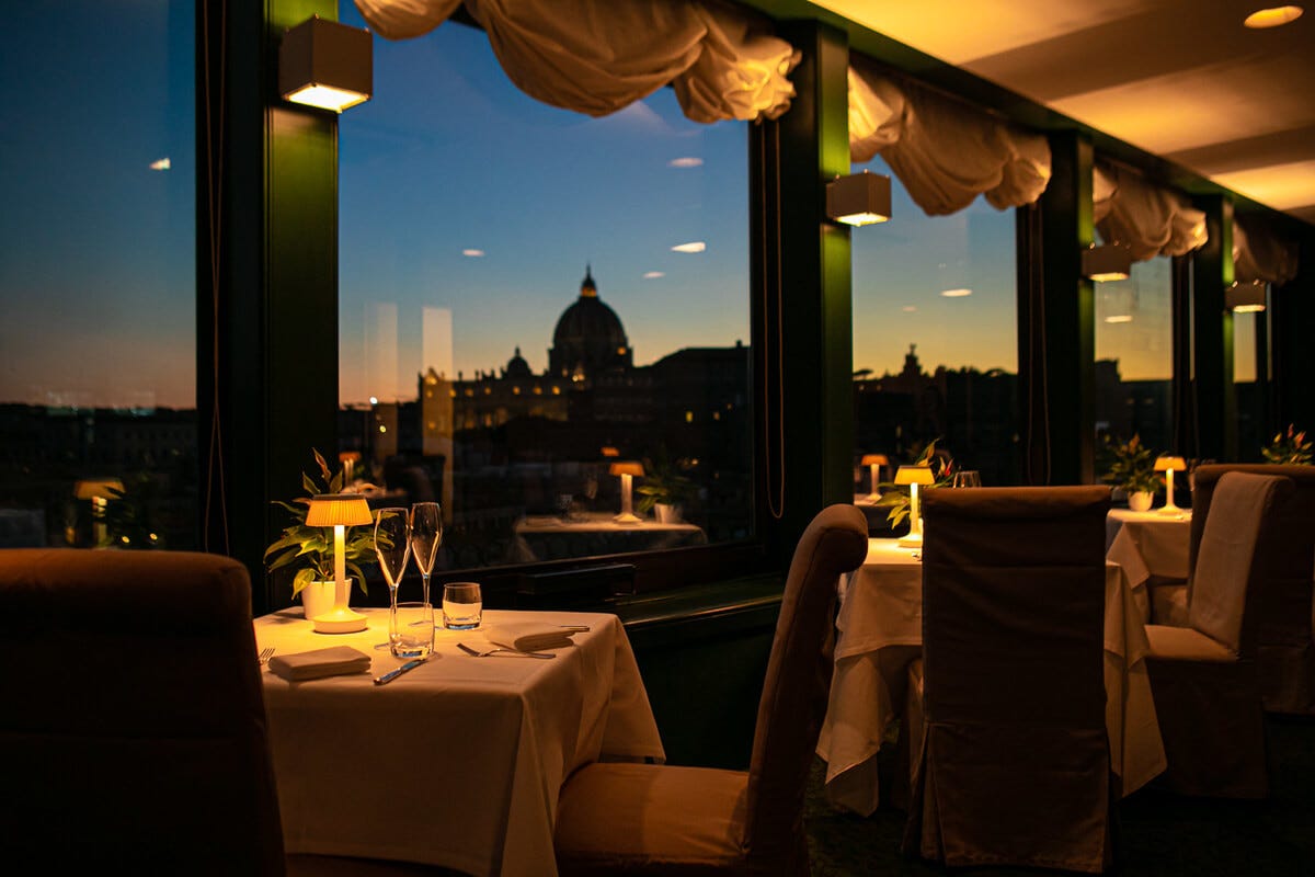 Terrazza Les Etoiles  Roma e dintorni: cosa e dove mangiare per le feste