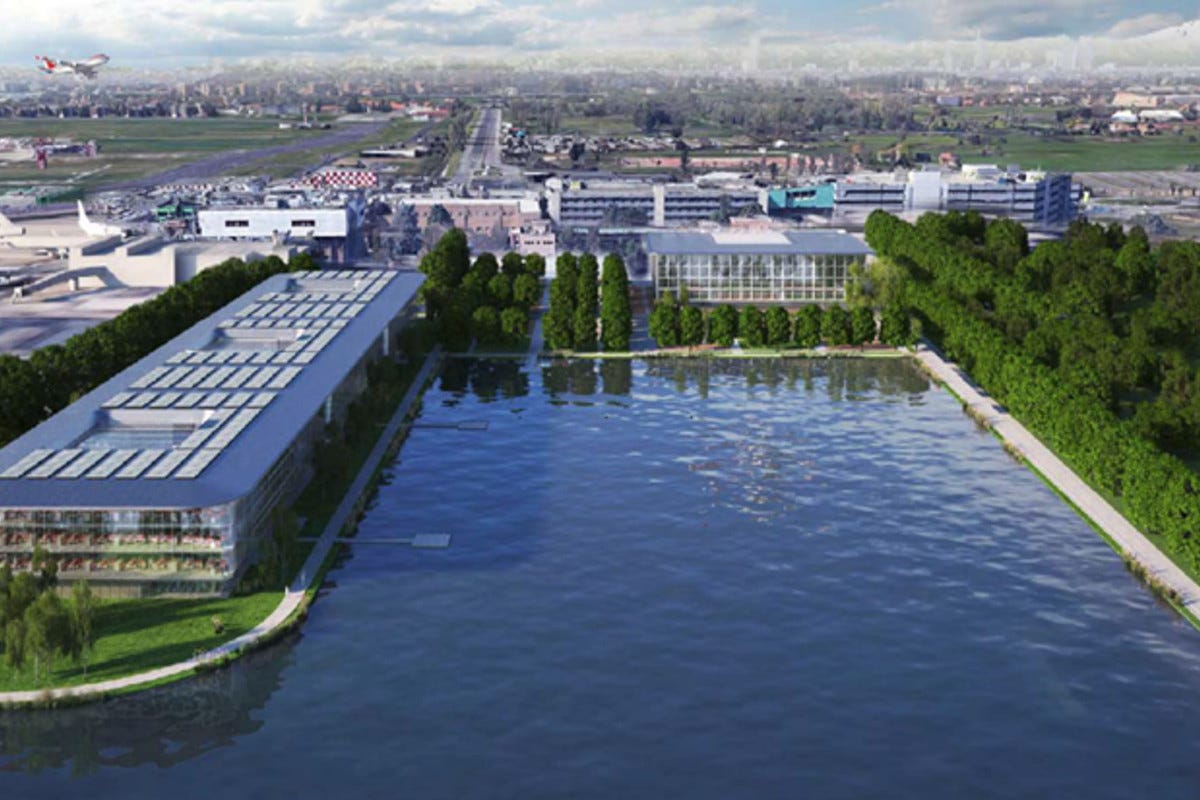 Un parco moderno e sostenibile a Linate: nasce l'Airport District