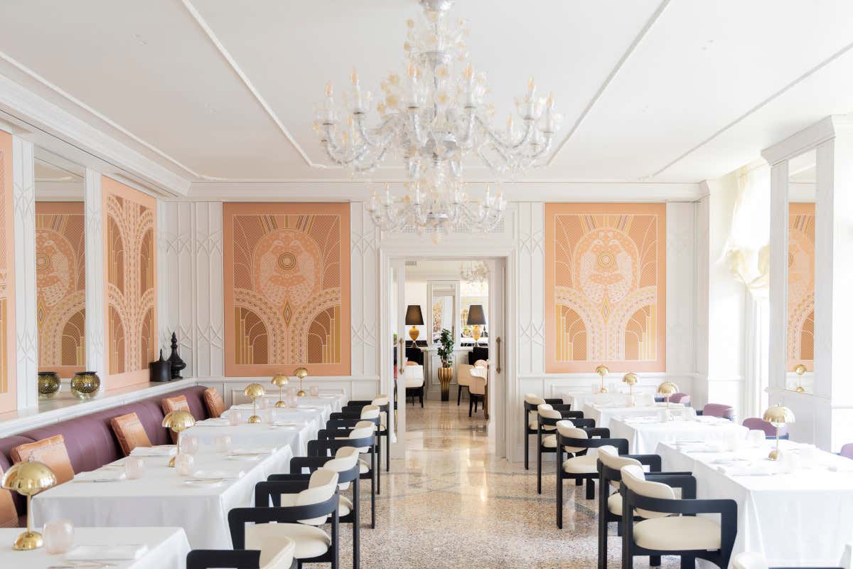 Nel ristorante del Londra Palace di Venezia si punta su semplicità e materia prima