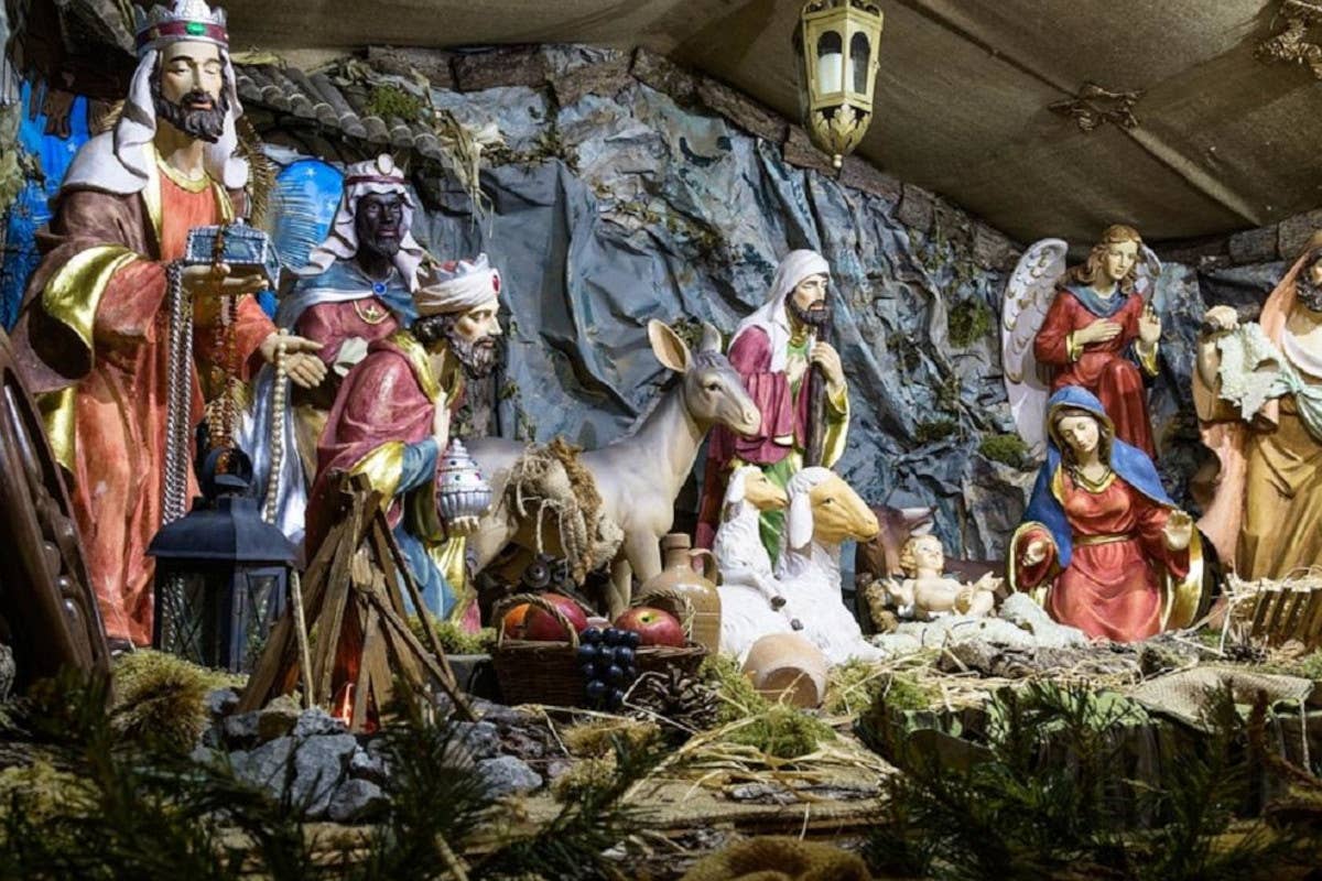 Un particolare di una Natività a Lugano Cosa fare in inverno a Lugano e dintorni