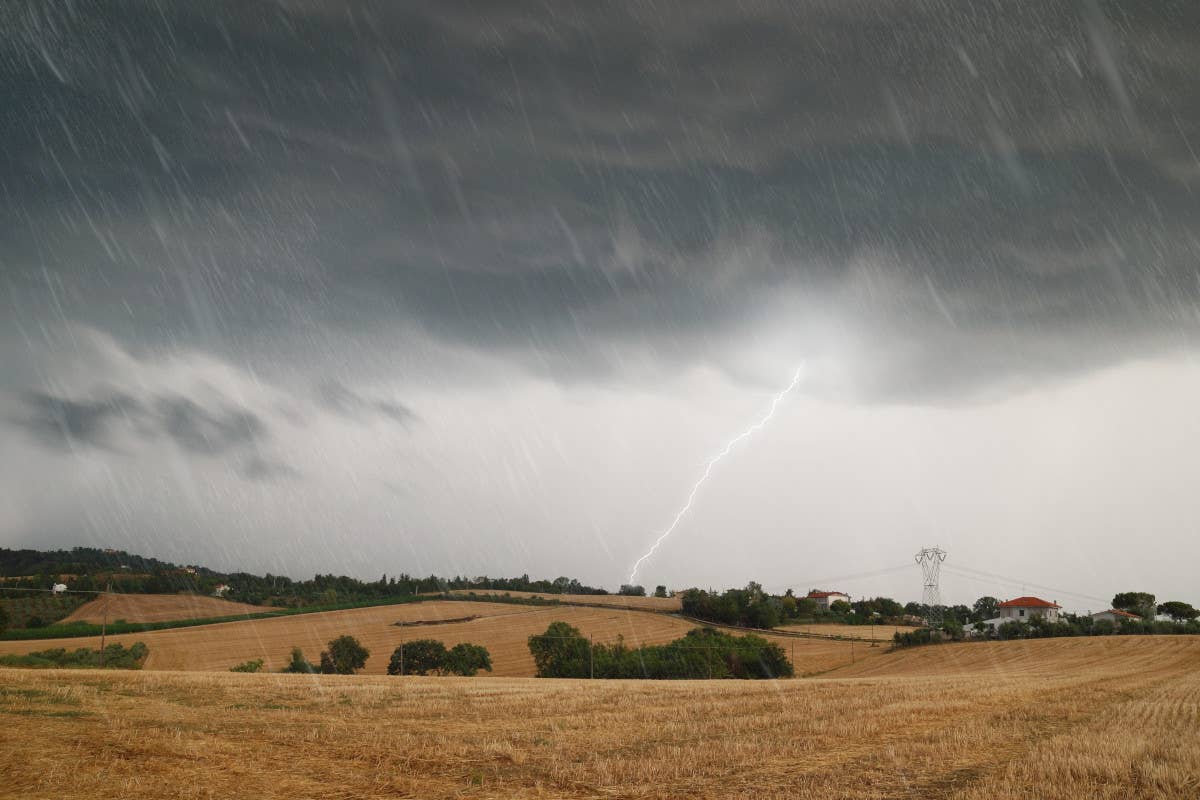 Maltempo in Italia danni all'agricoltura per milioni di euro