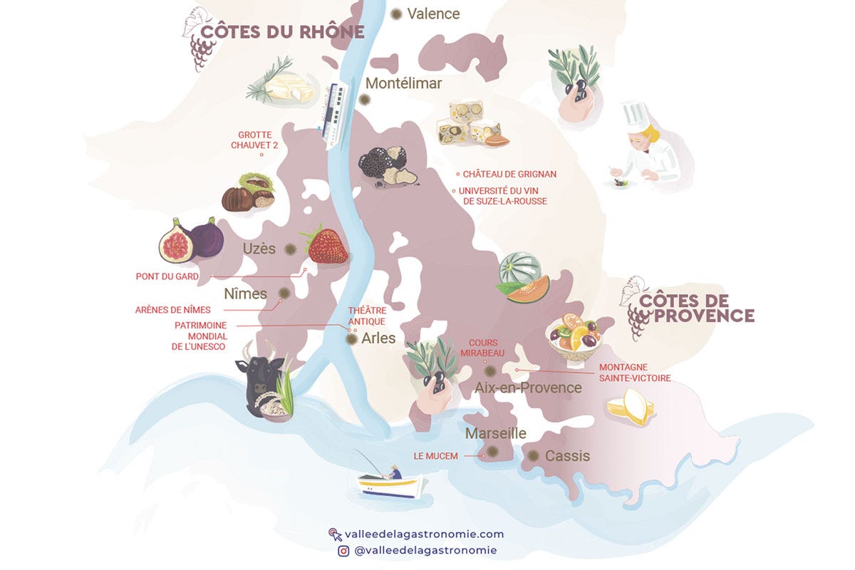 [[Tour de la gastronomie]] Profumi e sapori di Provenza: la strada verso Marsiglia