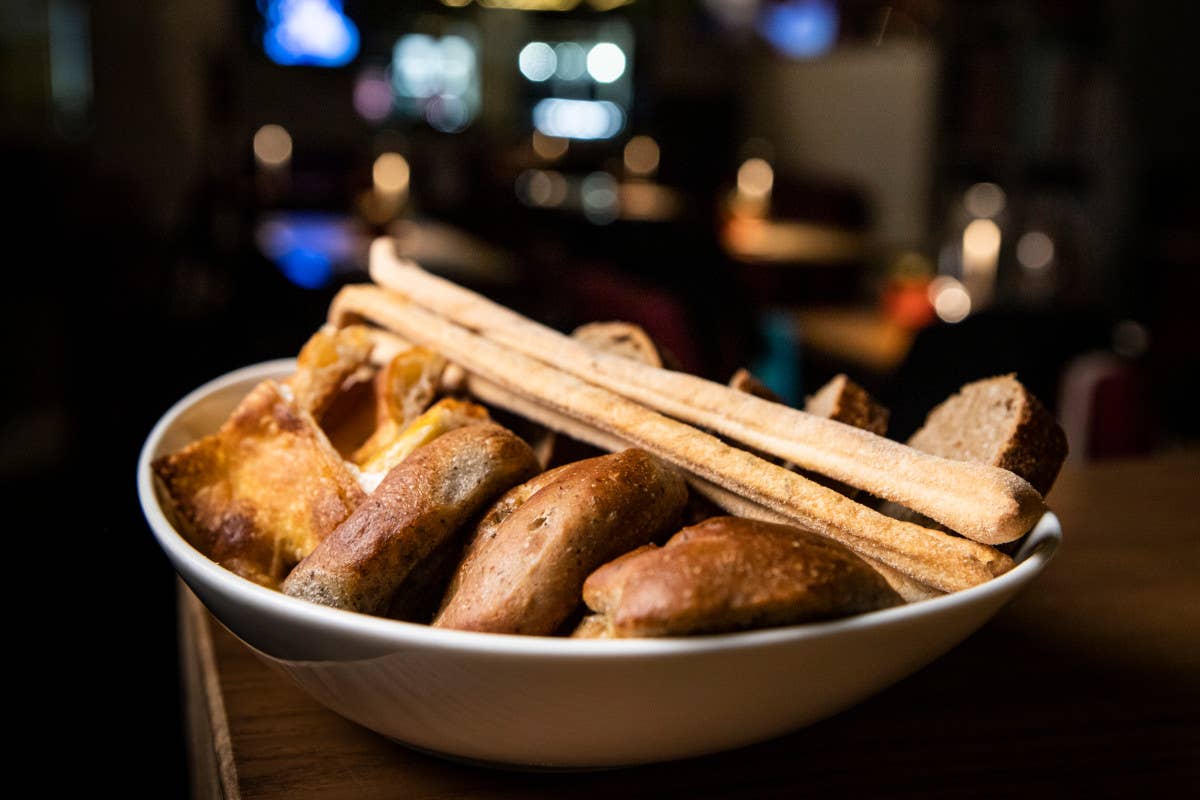 Cestino del pane de Il Margutta Al Margutta è di scena la cucina tradizionale italiana “green”