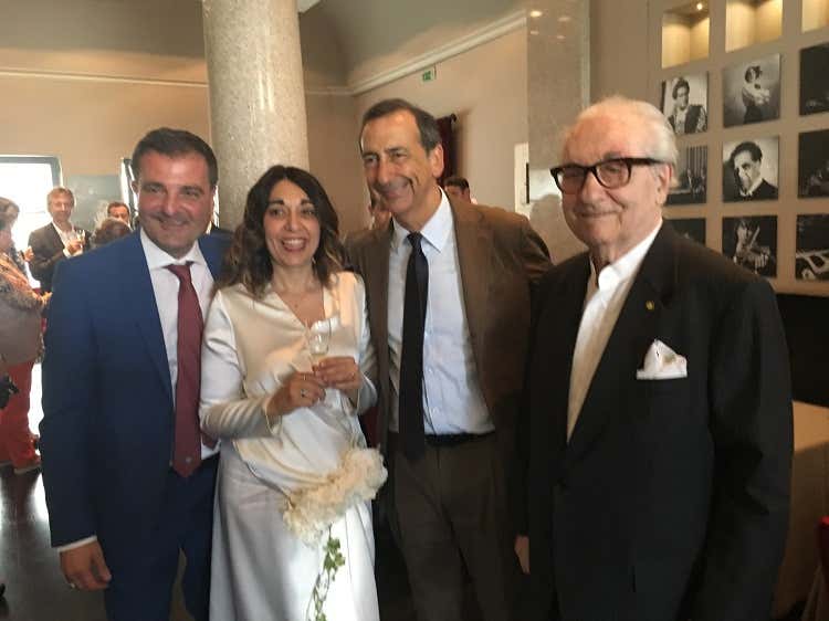 Redazione in festa Andrea Radic sposa Tiziana Nicol&ograve;