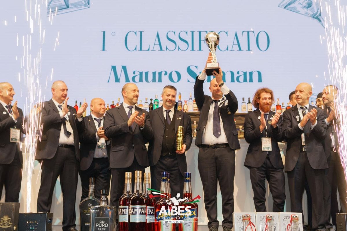 Mauro Suman, ambassador di Ballor, è il miglior bartender d'Italia