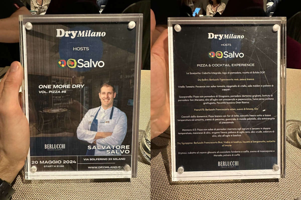 One More Dry!: Lorenzo Sirabella porta la pizza di Salvatore Salvo al DryMilano