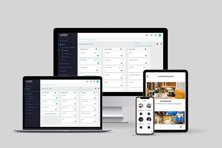 Menuadesso aiuta hotel e ristoranti nella gestione, in completa autonomia, di menu digitali Menu digitale di difficile gestione? No con il partner giusto