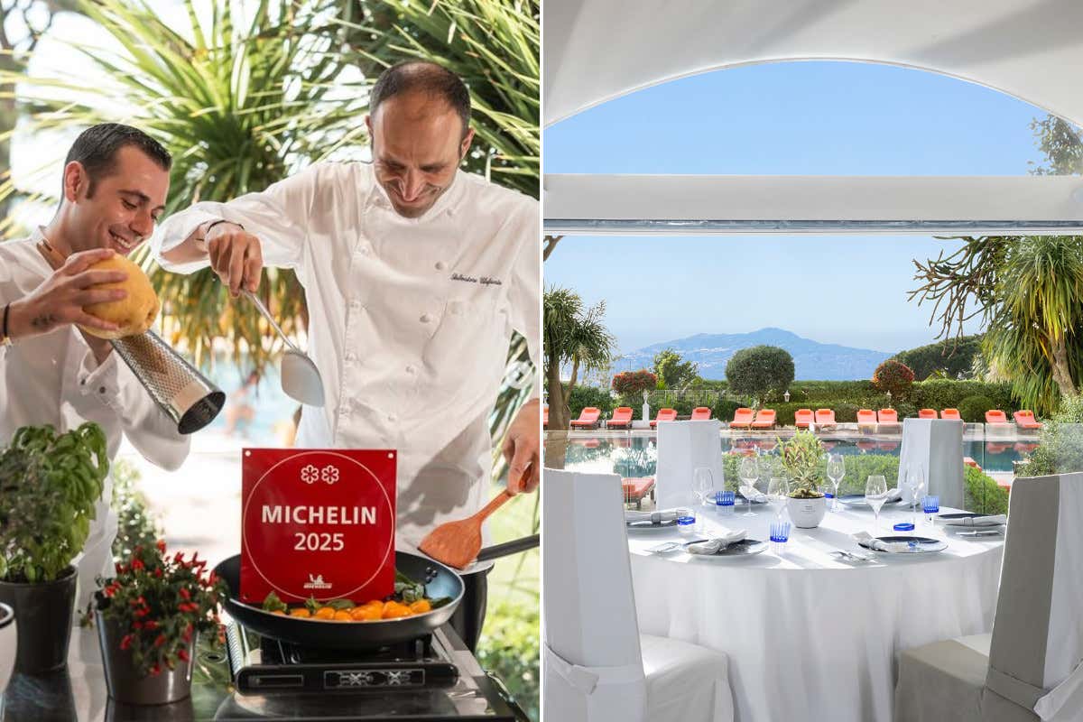 Anacapri, il ristorante L’Olivo conquista la placca d’oro della Michelin