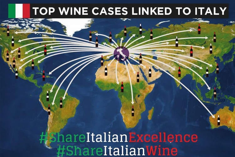 Il vino italiano, un'eccellenza in tutto il mondo - Appello agli italiani: Comunichiamo le nostre eccellenze al mondo