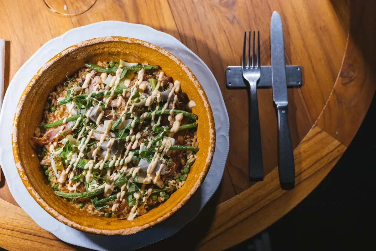 Arroz coniglio verdure (foto Gabriele Zanon) Mitù il ristorante colombiano all'insegna dei sapori amazzonici