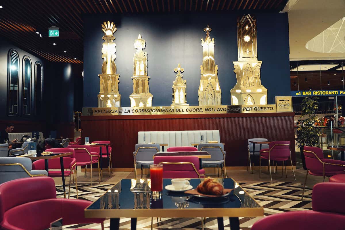 L'opera d'arte realizzata a Linate&nbsp; A Linate un'opera d'arte ispirata al Duomo di Milano