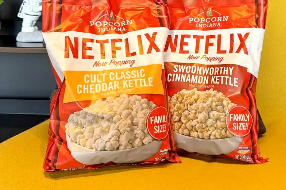 Netflix si lancia nel food: arriva la partnership con Popcorn Indiana