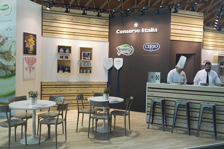 Il food stand di Conserve Italia a Beer&Food Attraction (Le novità di Conserve Italia a Beer&Food Attraction)