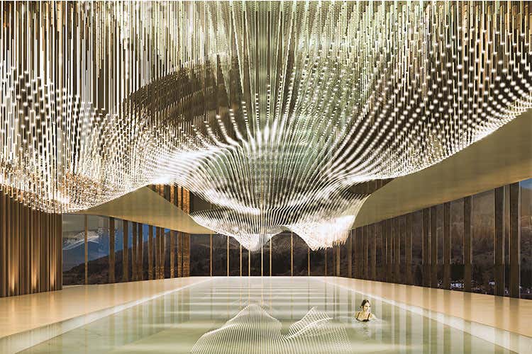 (Il nuovo centro termale a Ponte di Legno affidato allo studio fiorentino Archea)