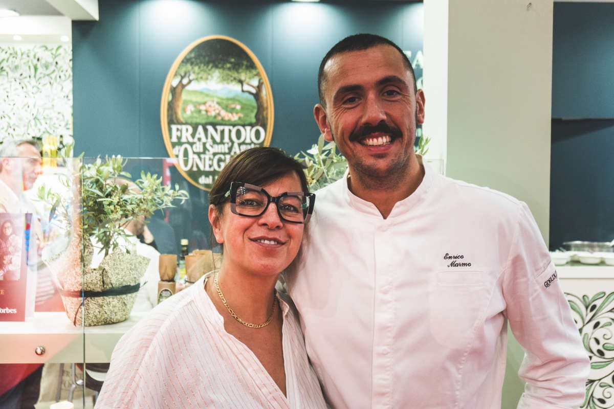 Frantoio di Sant'Agata d'Oneglia: “Linea gourmet” con lo chef Enrico Marmo