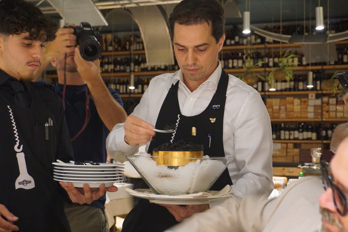 Oscar Mazzoleni  Matrimonio d’eccellenza: Al Carroponte di Bergamo è Calvisius Ambassador