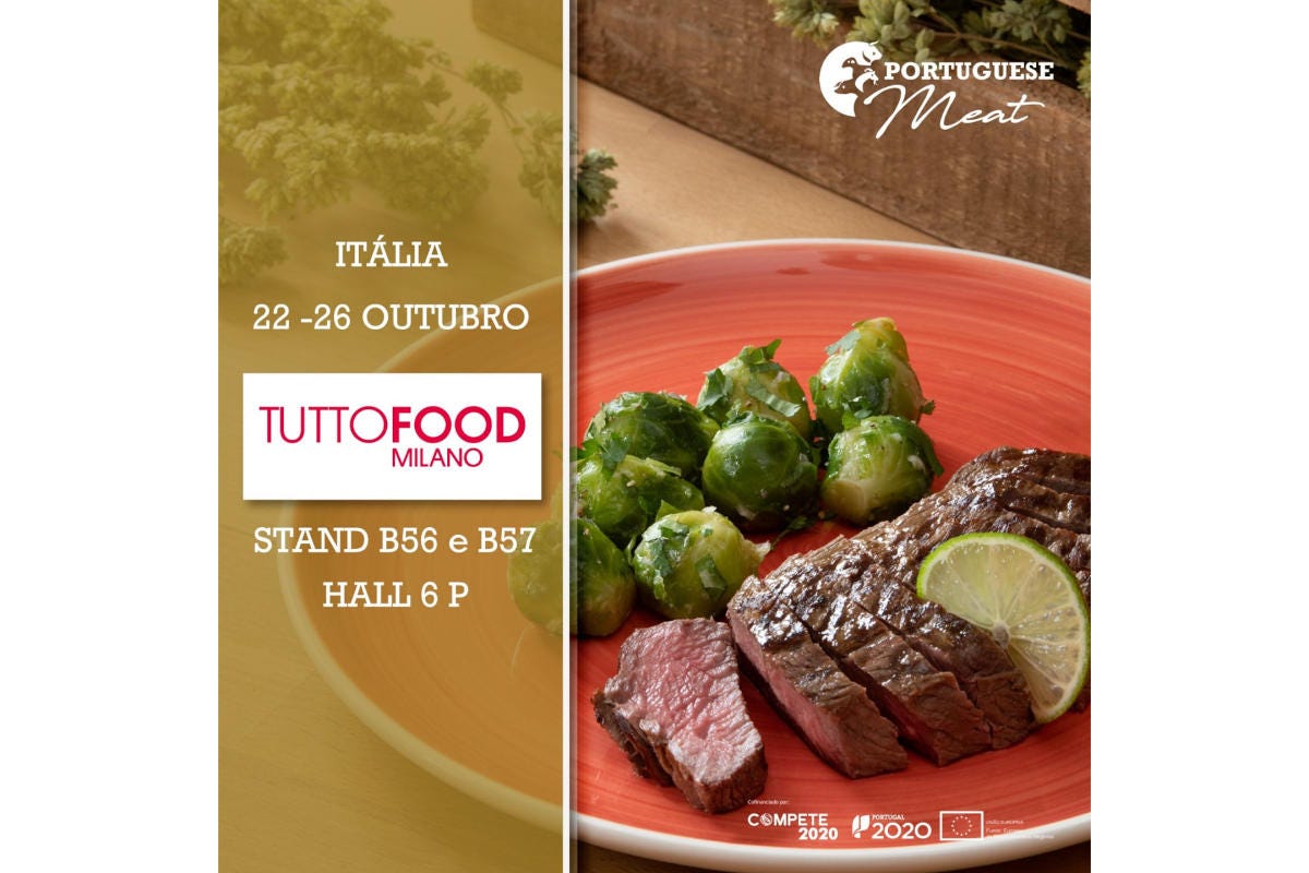 Portuguese Meat sarà presente alla fiera Tuttofood dal 22 al 26 ottobre