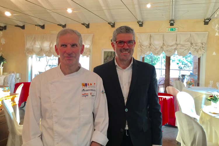 Tiziano e Celestino Ferrari - I 43 anni del ristorante Pampero Grande festa sul Lago d'Endine