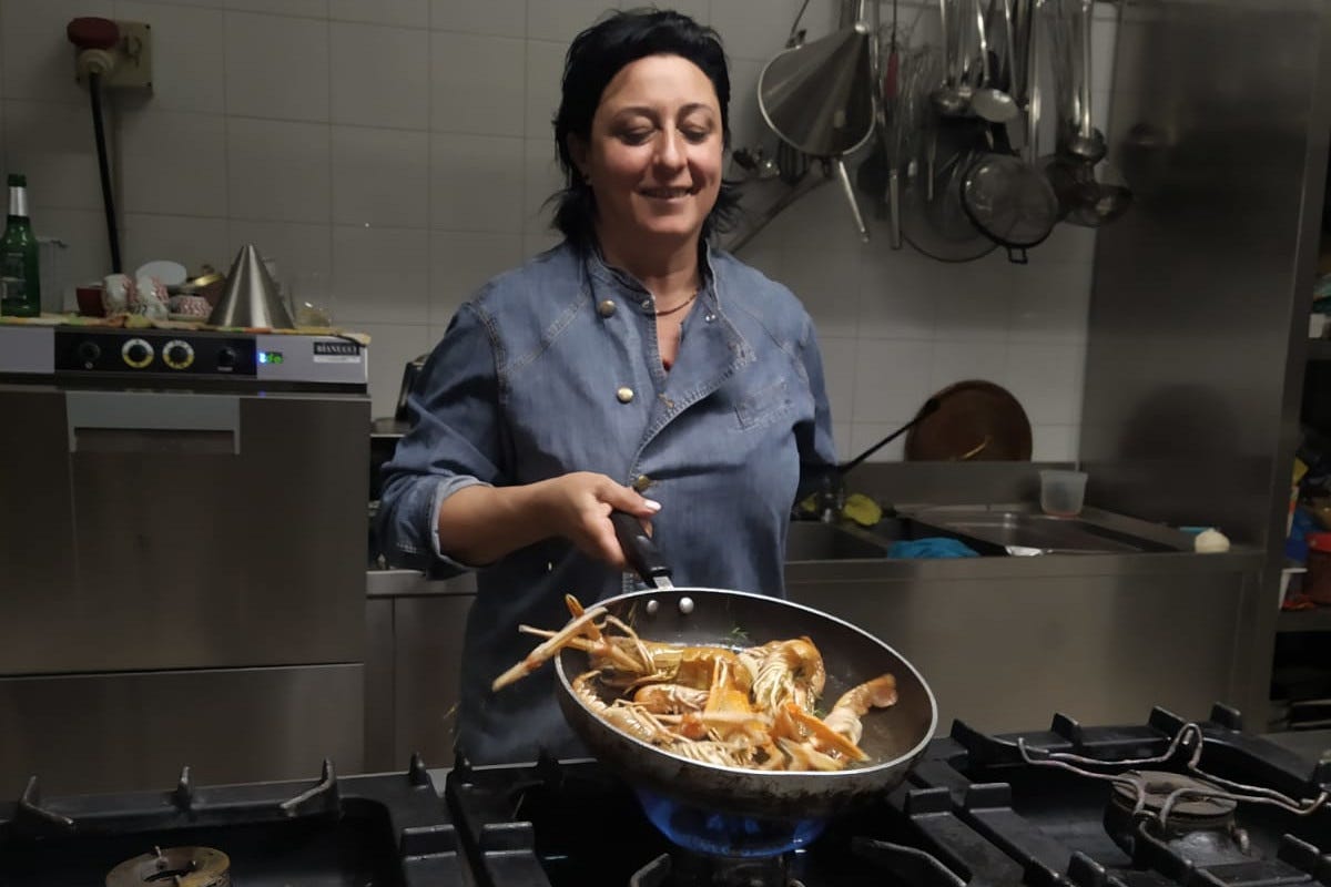 Paola ai fornelli  Paola Quaglieri porta in tavola l'Abruzzo