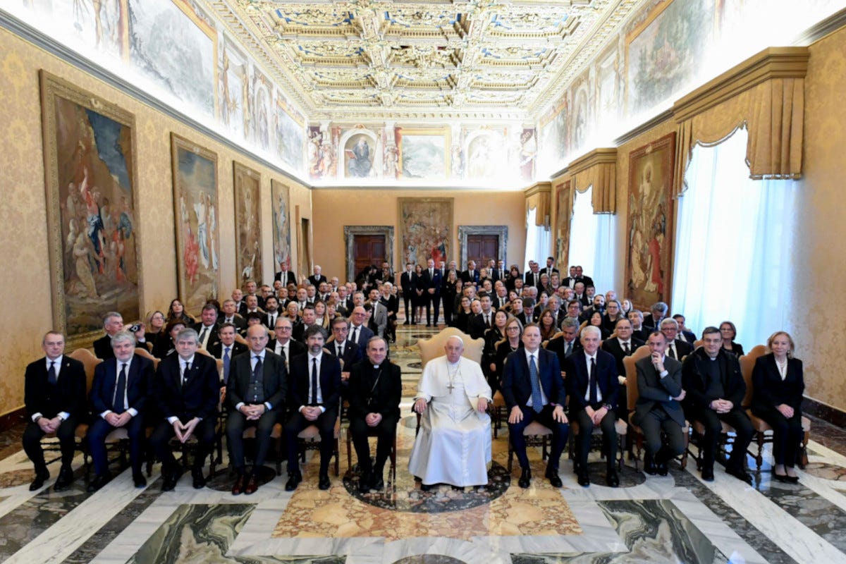 Veronafiere-Vinitaly in Udienza da Papa Francesco: «Vino, dono di Dio»