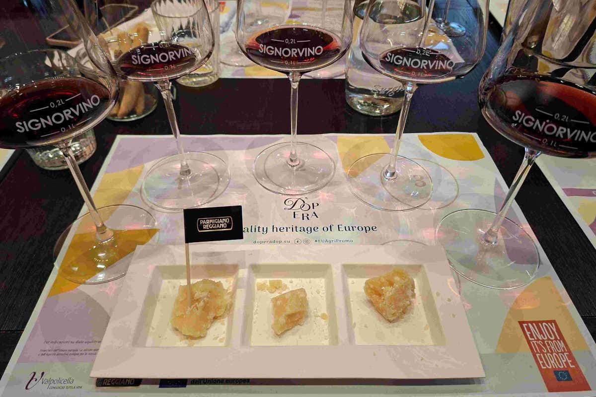 Il tempo come valore aggiunto nel Parmigiano Reggiano e nei vini della Valpolicella Il tempo come valore aggiunto nel Parmigiano Reggiano e nei vini della Valpolicella