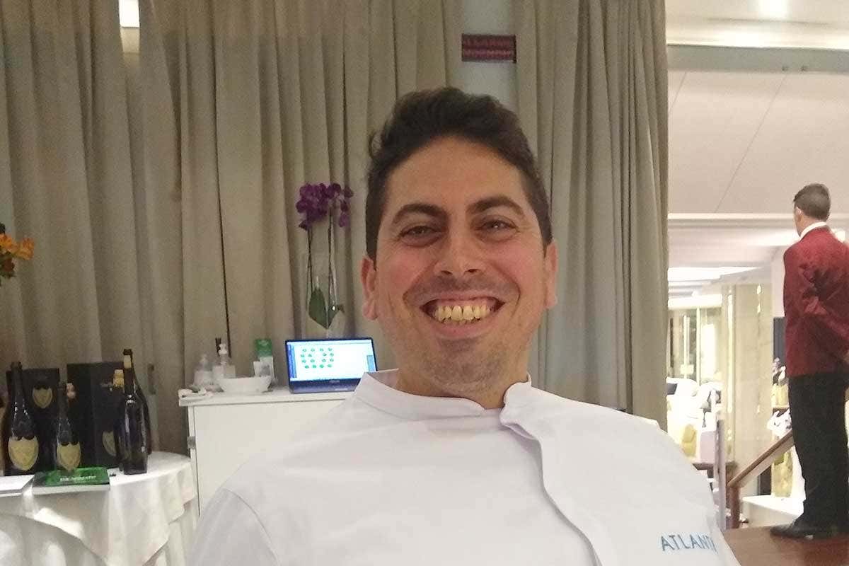 Lo chef Pasquale Riccio A Riccione l'Italia della cucina si specchia nei piatti del ristorante Green