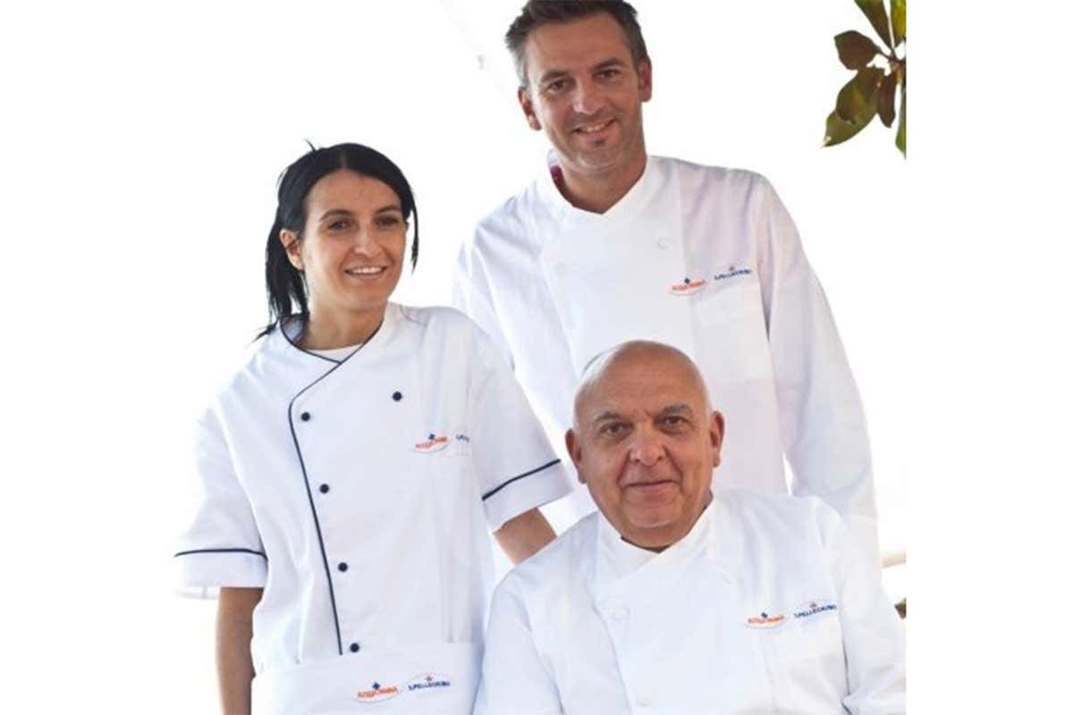 Claudio Pasquarelli con i figli Lara e Christian I Pasquarelli, famiglia dal sapore di mare