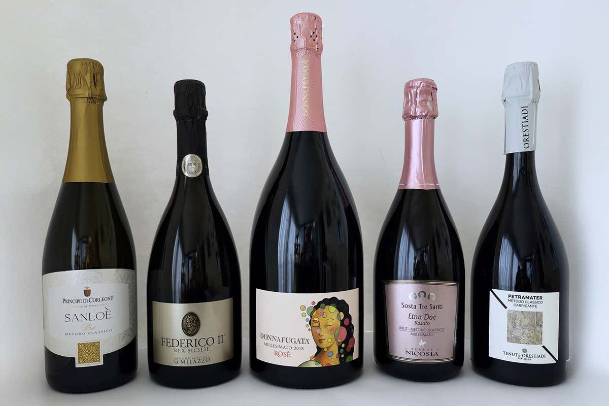 Bollicine di Sicilia: cinque Metodo Classico per brindare durante le feste