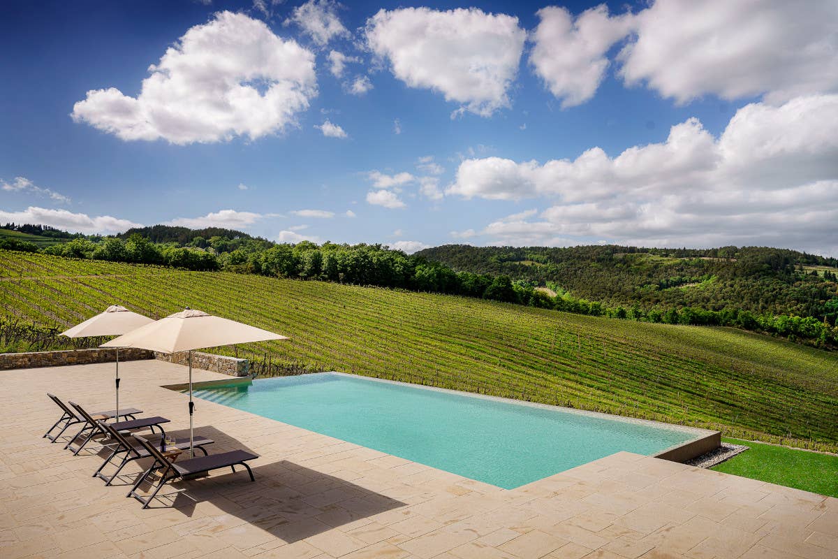 Pietra del Cabreo, piscina Borgo del Cabreo e Pietra del Cabreo riaprono le dimore di charme nel Chianti